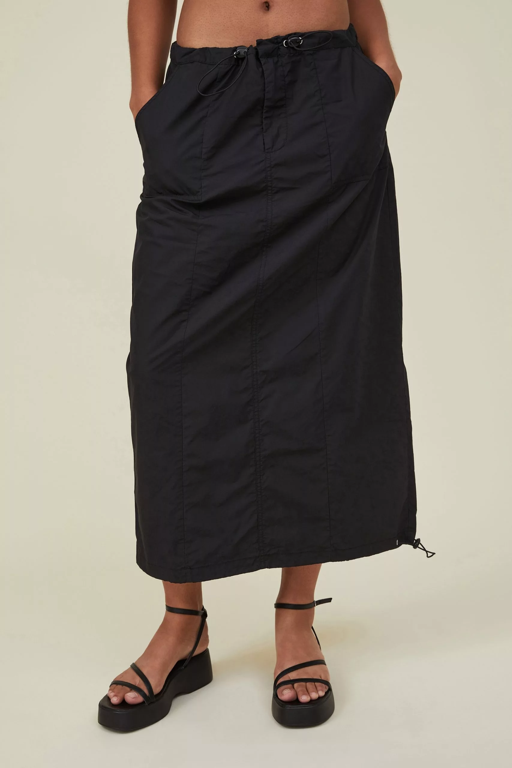 COTTON ON Jordan Cargo Maxi Skirt - Image 2