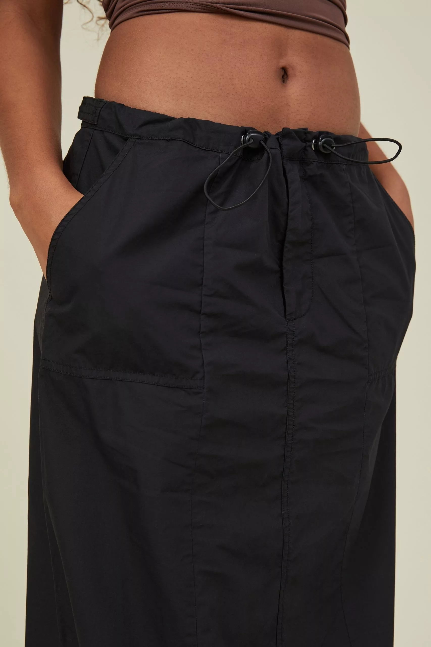 COTTON ON Jordan Cargo Maxi Skirt - Image 4