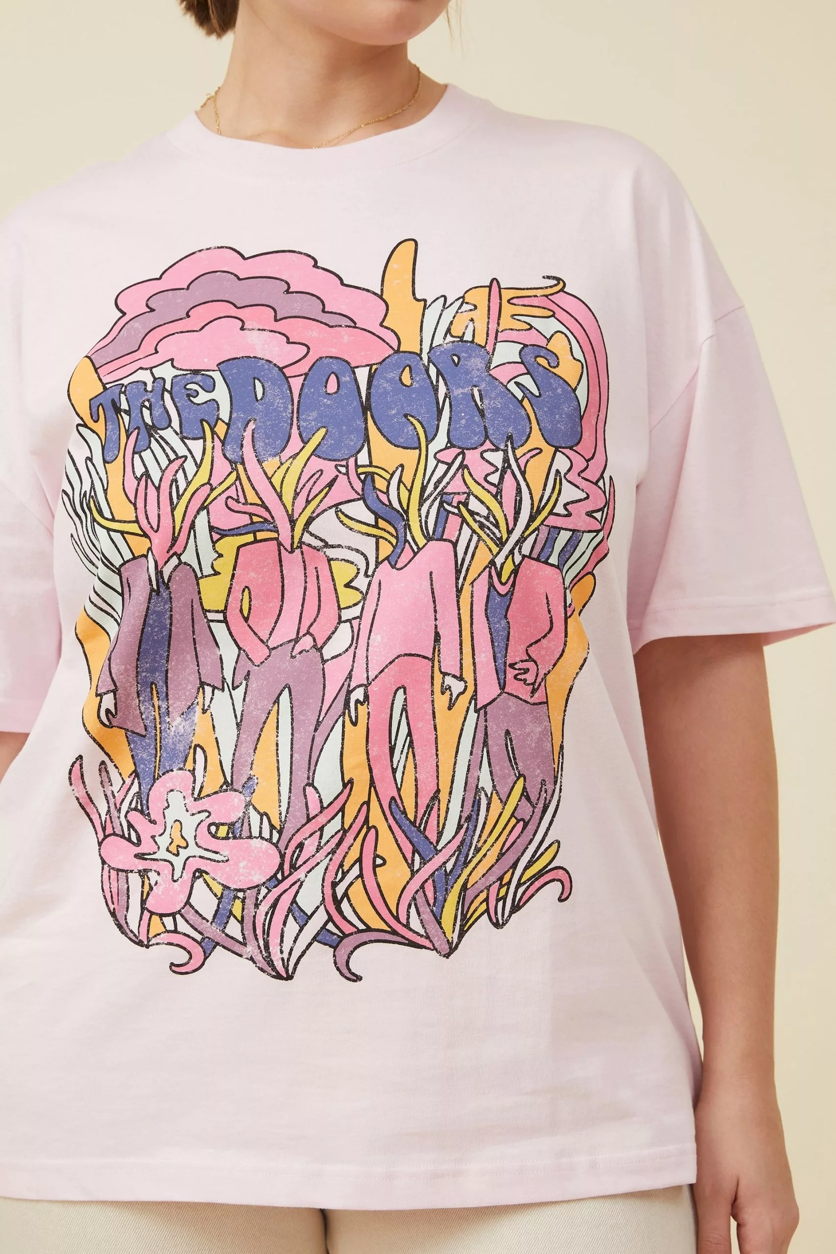 COTTON ON Curve Oversized License Band Tee - Image 4