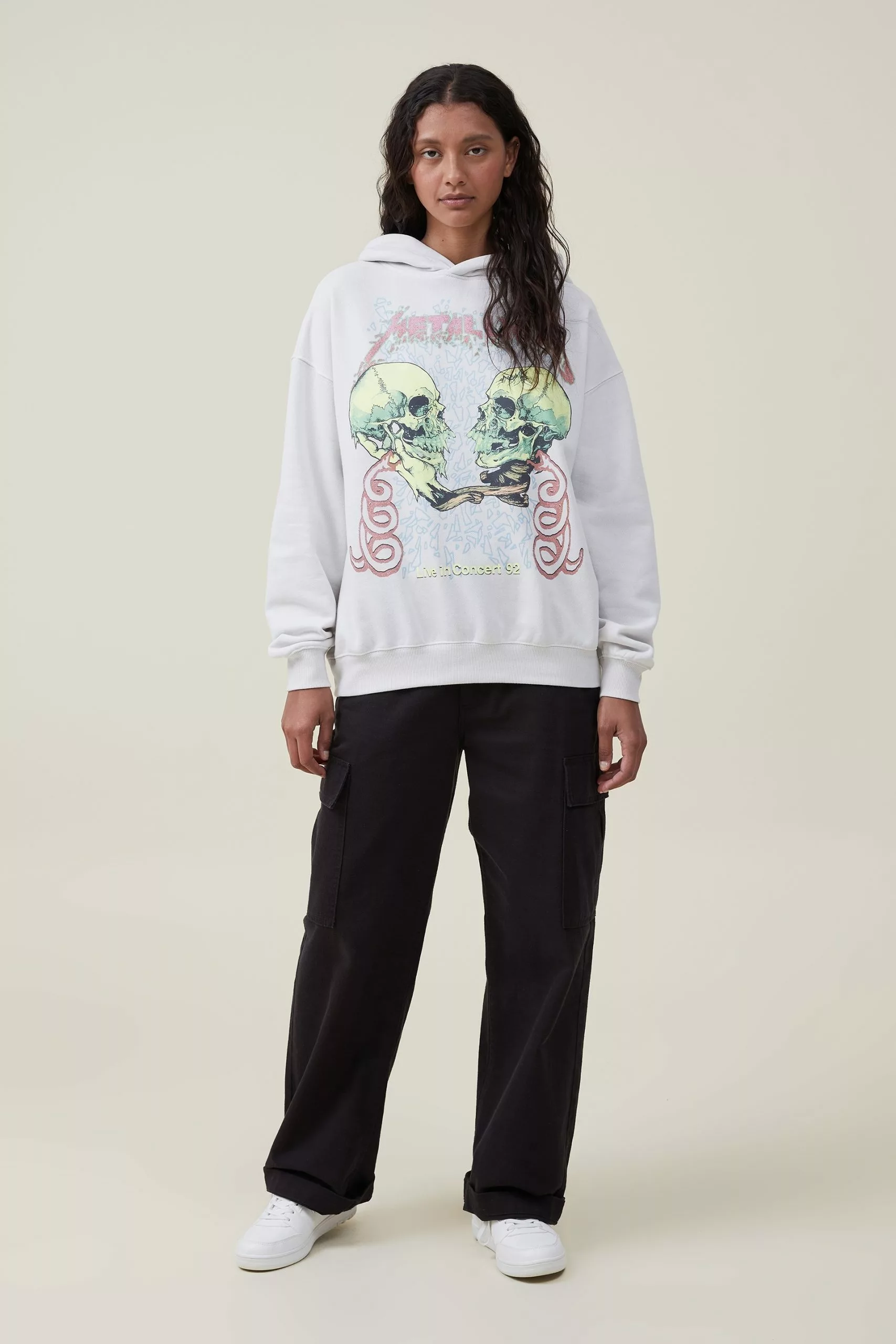 COTTON ON Graphic License Music Hoodie - Image 2