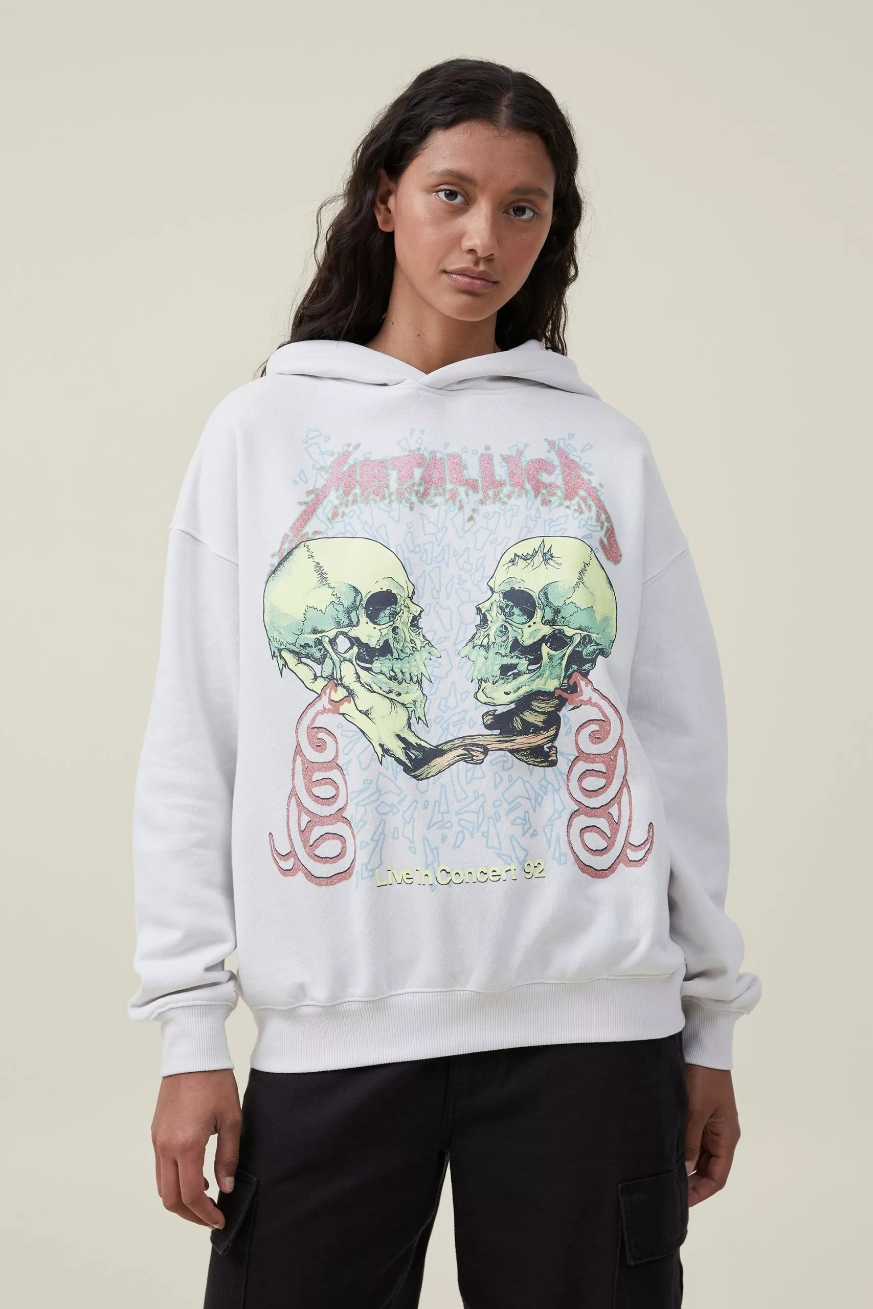 COTTON ON Graphic License Music Hoodie