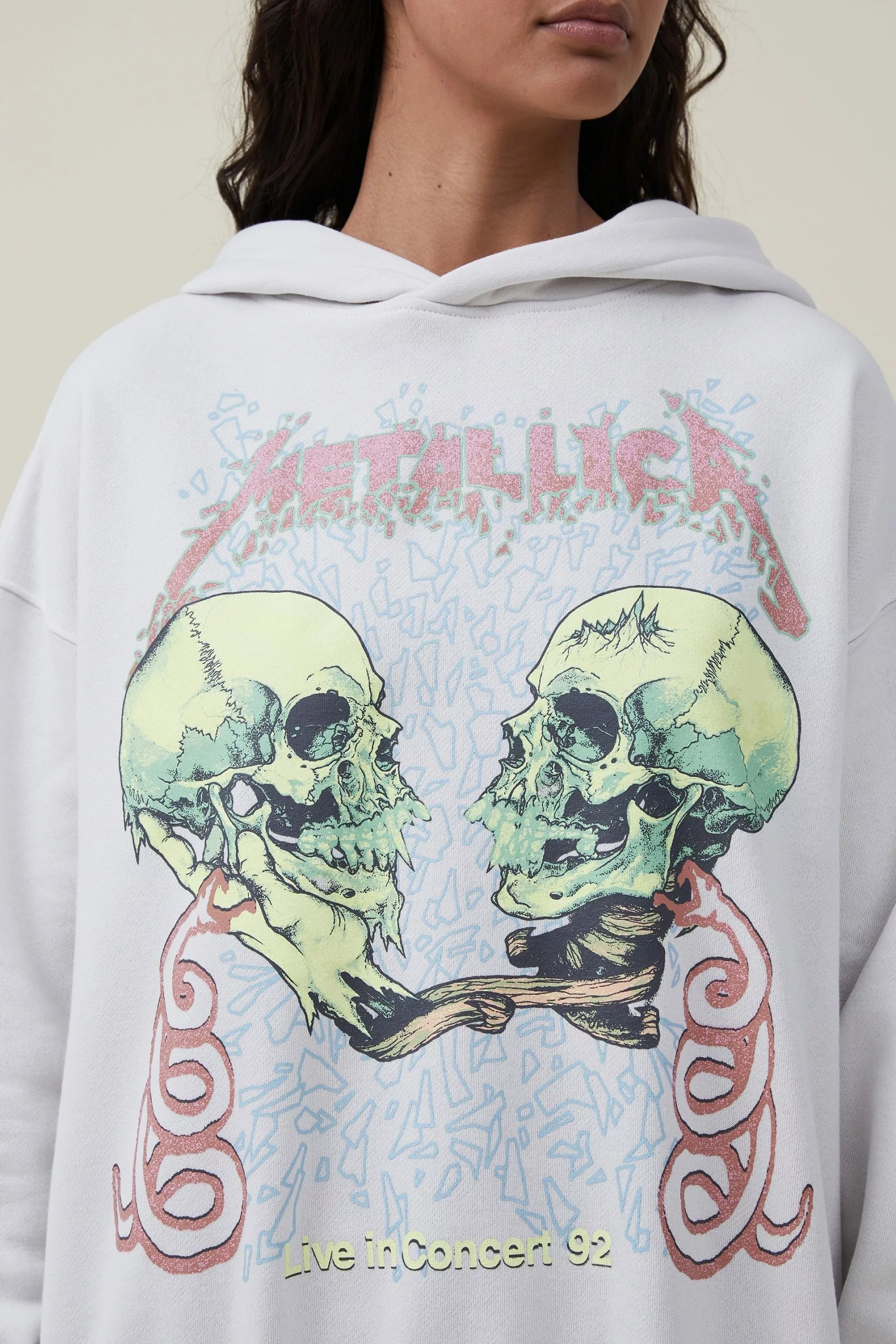 COTTON ON Graphic License Music Hoodie - Image 4