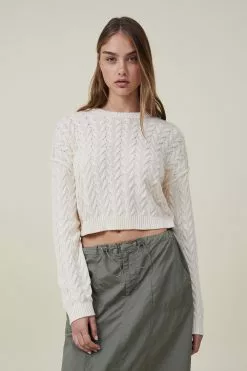 COTTON ON Crop Cable Crew