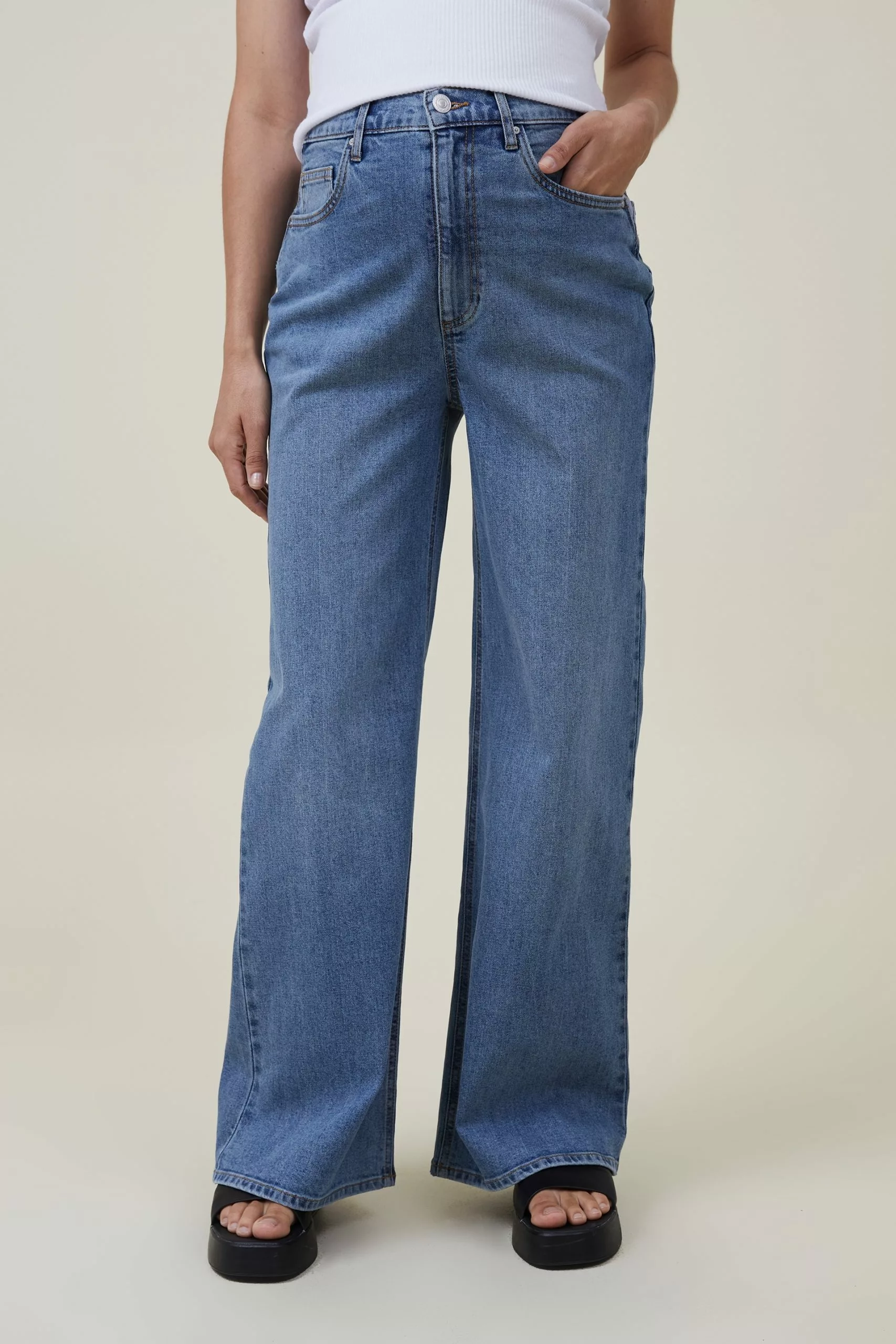 COTTON ON Maternity Stretch Wide Jean - Image 2