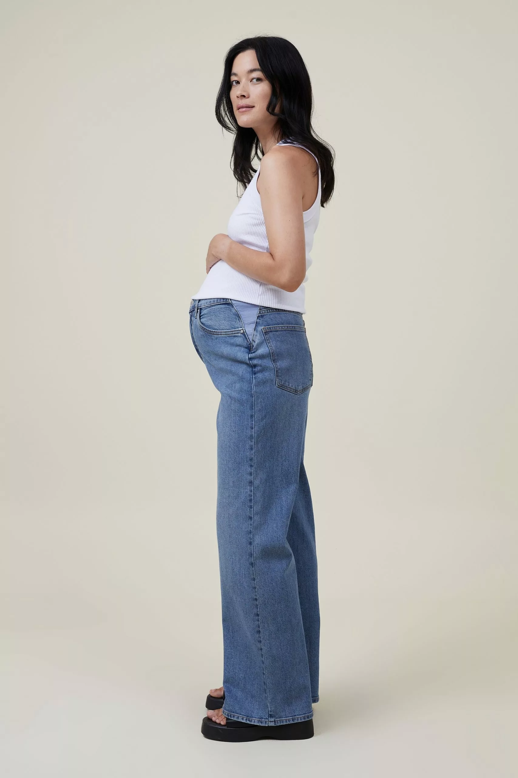 COTTON ON Maternity Stretch Wide Jean