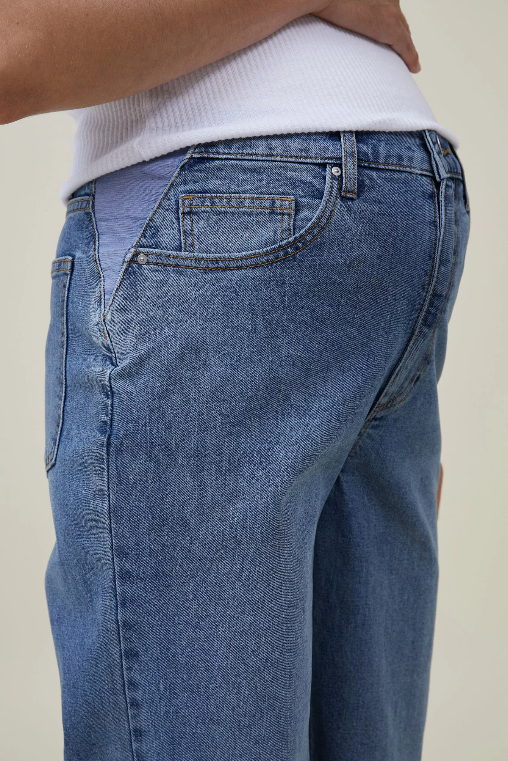 COTTON ON Maternity Stretch Wide Jean - Image 4