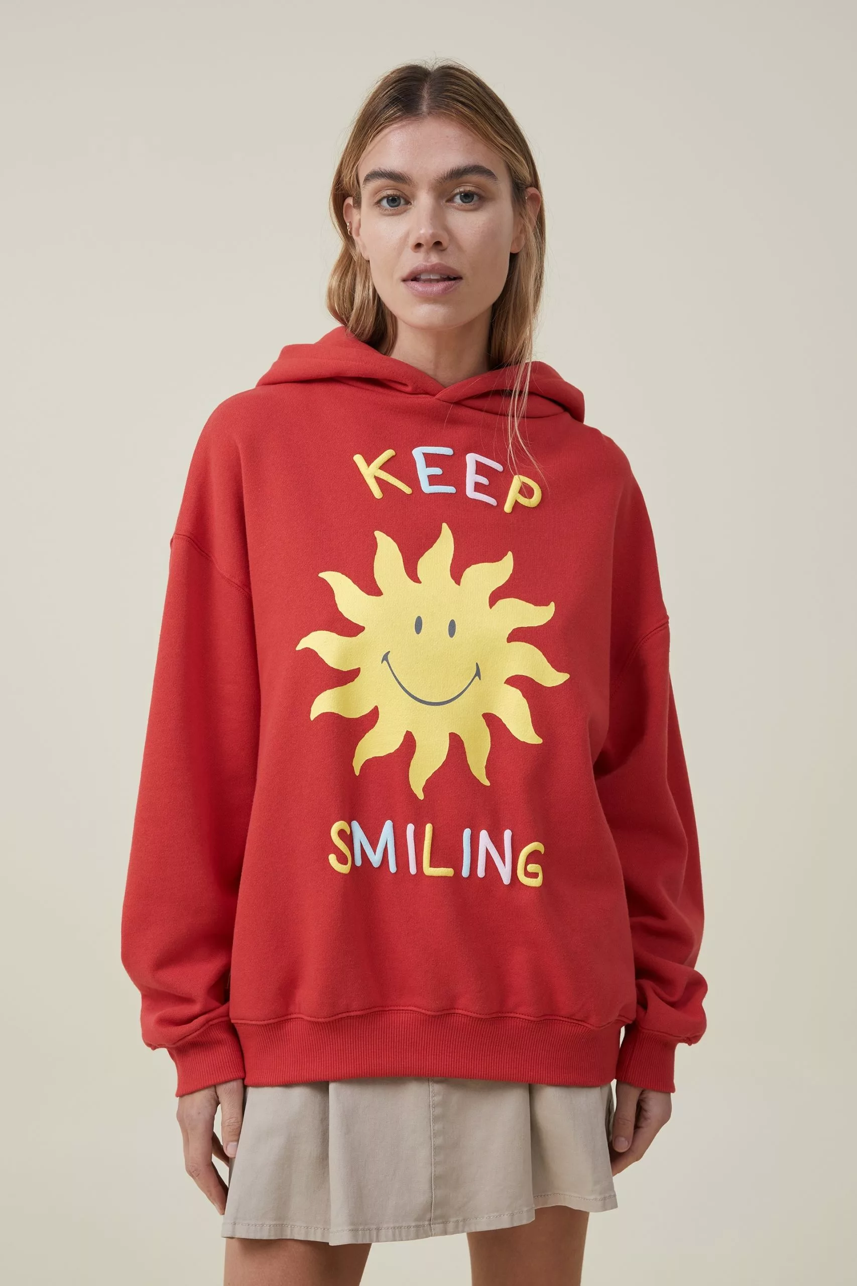 COTTON ON Graphic License Smiley Hoodie - Image 3