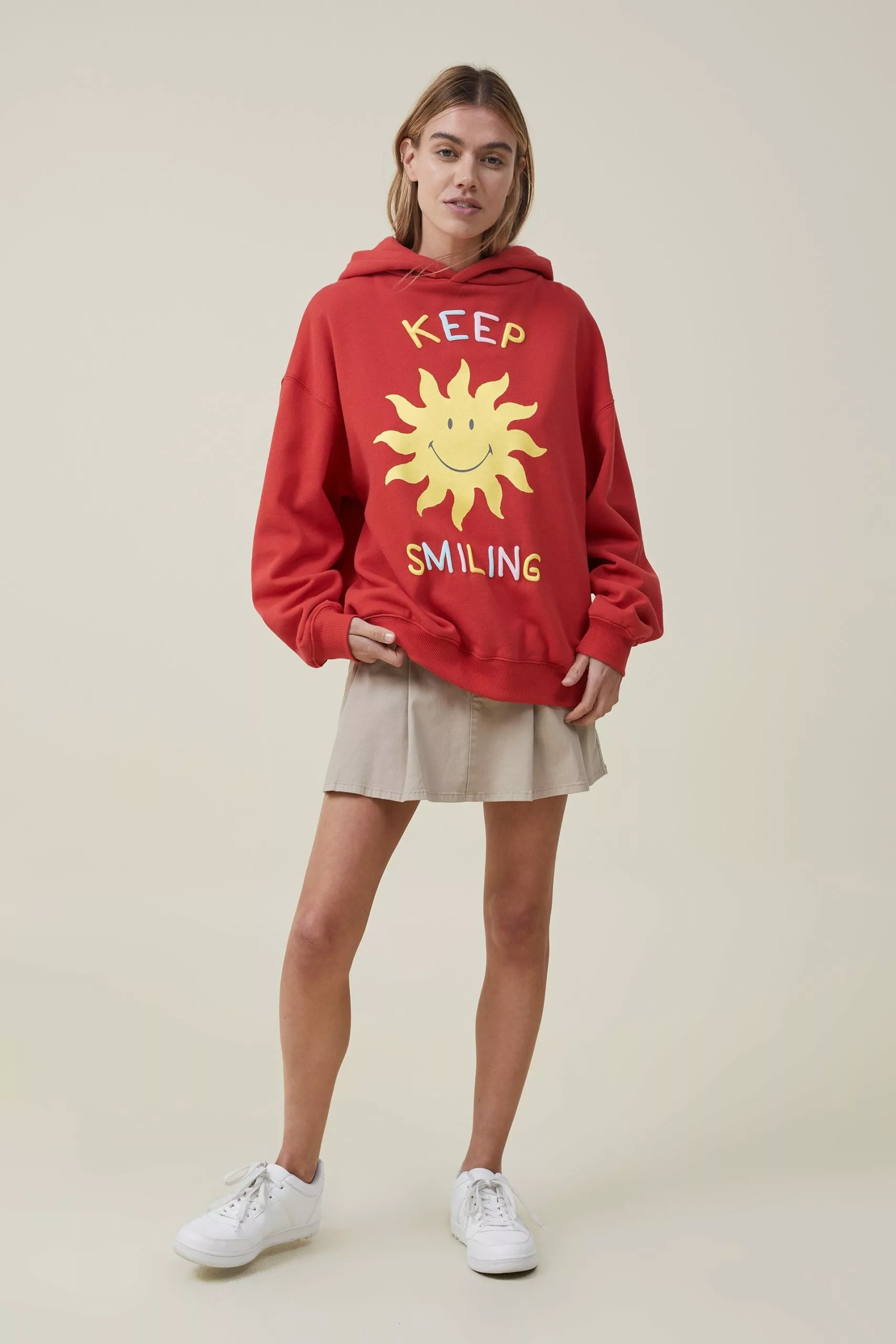 COTTON ON Graphic License Smiley Hoodie - Image 5