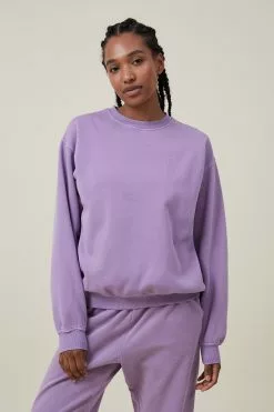 COTTON ON Classic Washed Crew Sweatshirt