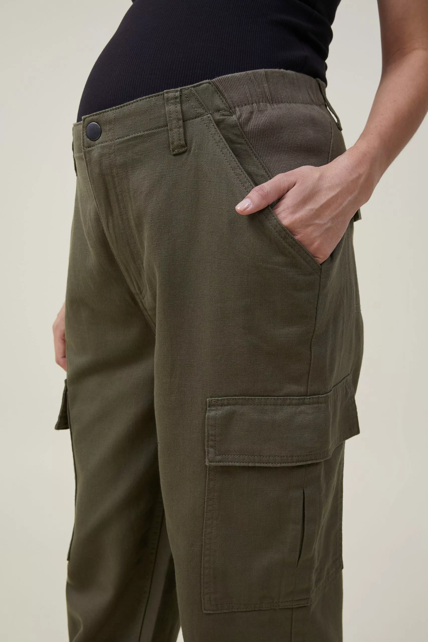 COTTON ON Maternity Bobbie Cargo Pant - Image 4