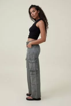COTTON ON Cargo Wide Leg Jean