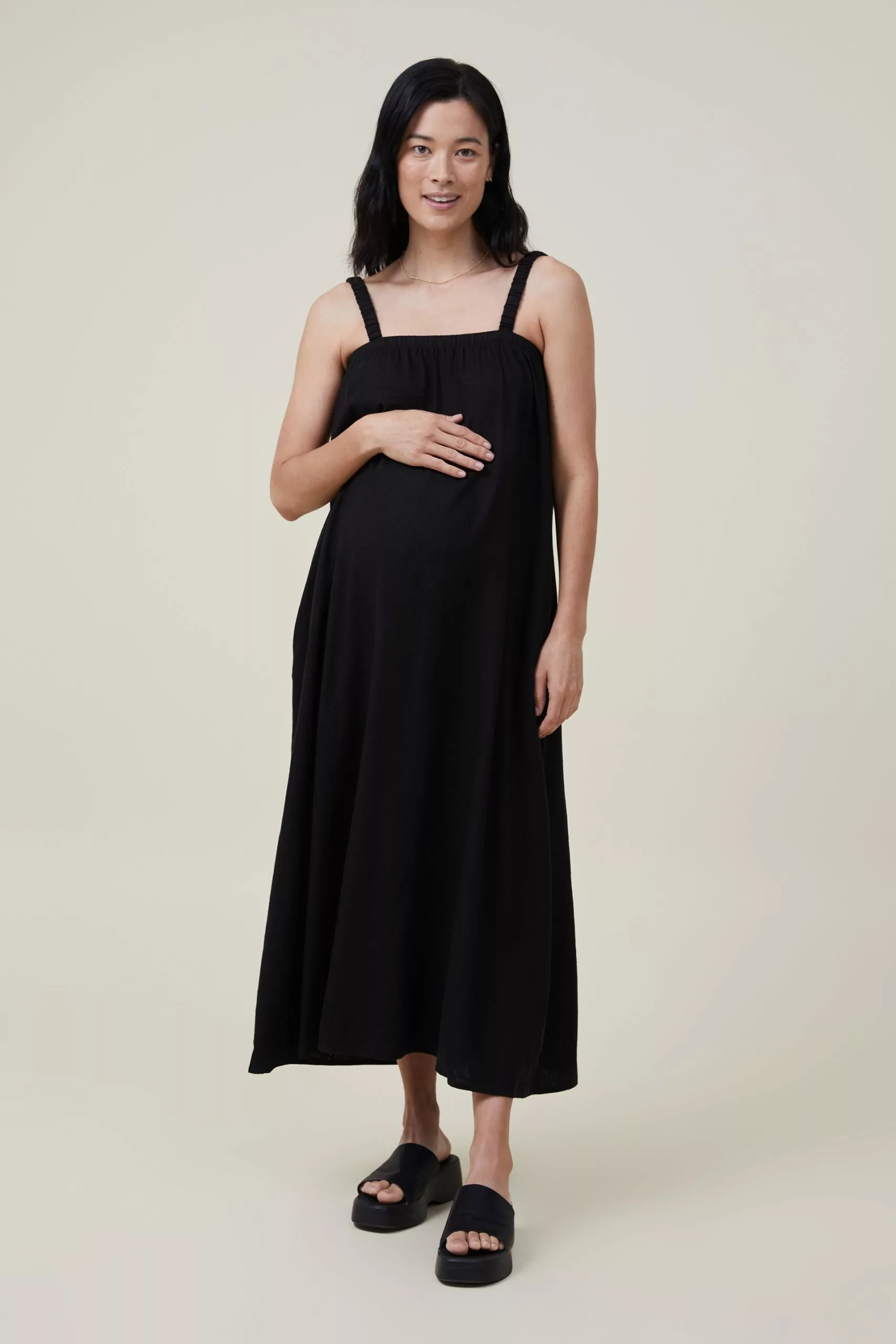 COTTON ON Maternity Friendly Haven Loose Maxi Dress