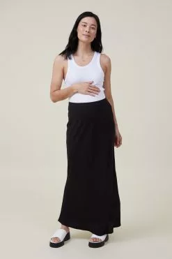 COTTON ON Maternity Bias Maxi Skirt