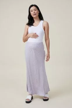 COTTON ON Maternity Bias Maxi Skirt