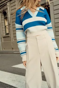 COTTON ON Ls Crop Polo Rugby