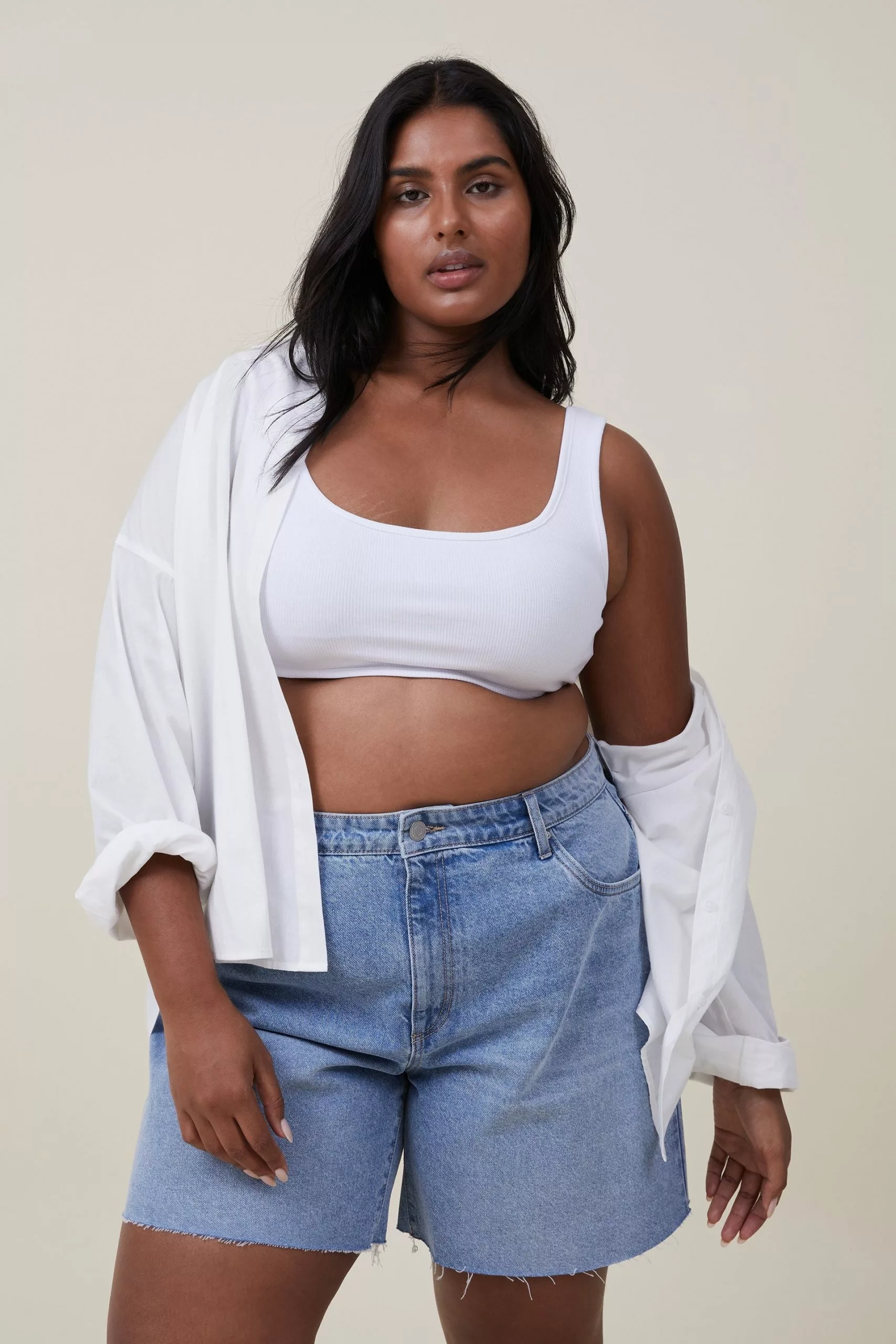 COTTON ON Relaxed Denim Short