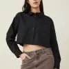 COTTON ON Cropped Dad Shirt