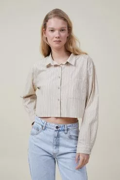 COTTON ON Cropped Dad Shirt