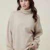 COTTON ON Blondie Oversized Roll Neck Pullover