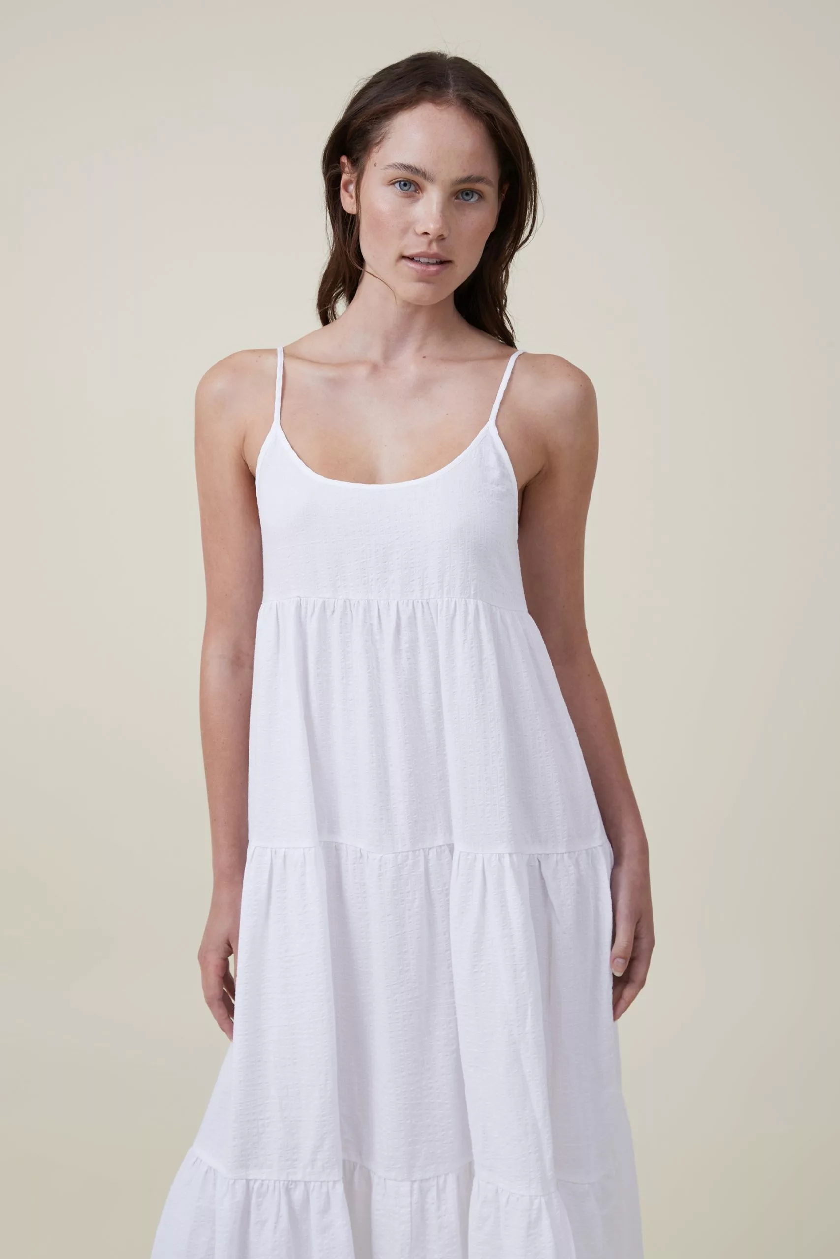 COTTON ON Organic Summer Tiered Maxi Dress - Image 4