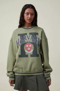 COTTON ON Collegiate Crew Sweatshirt