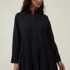 COTTON ON Shannon Button Front Shirt Mini Dress
