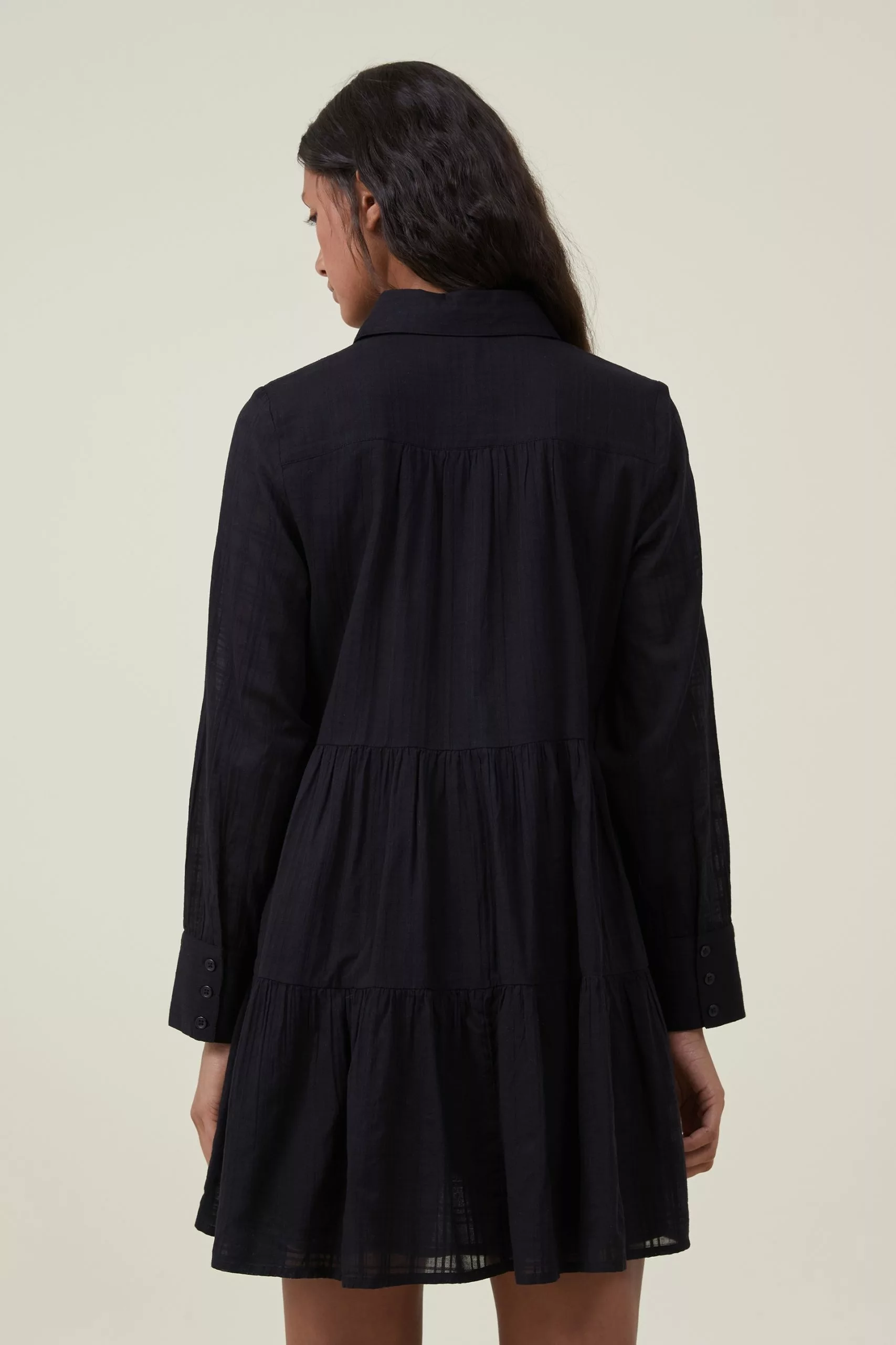 COTTON ON Shannon Button Front Shirt Mini Dress - Image 3
