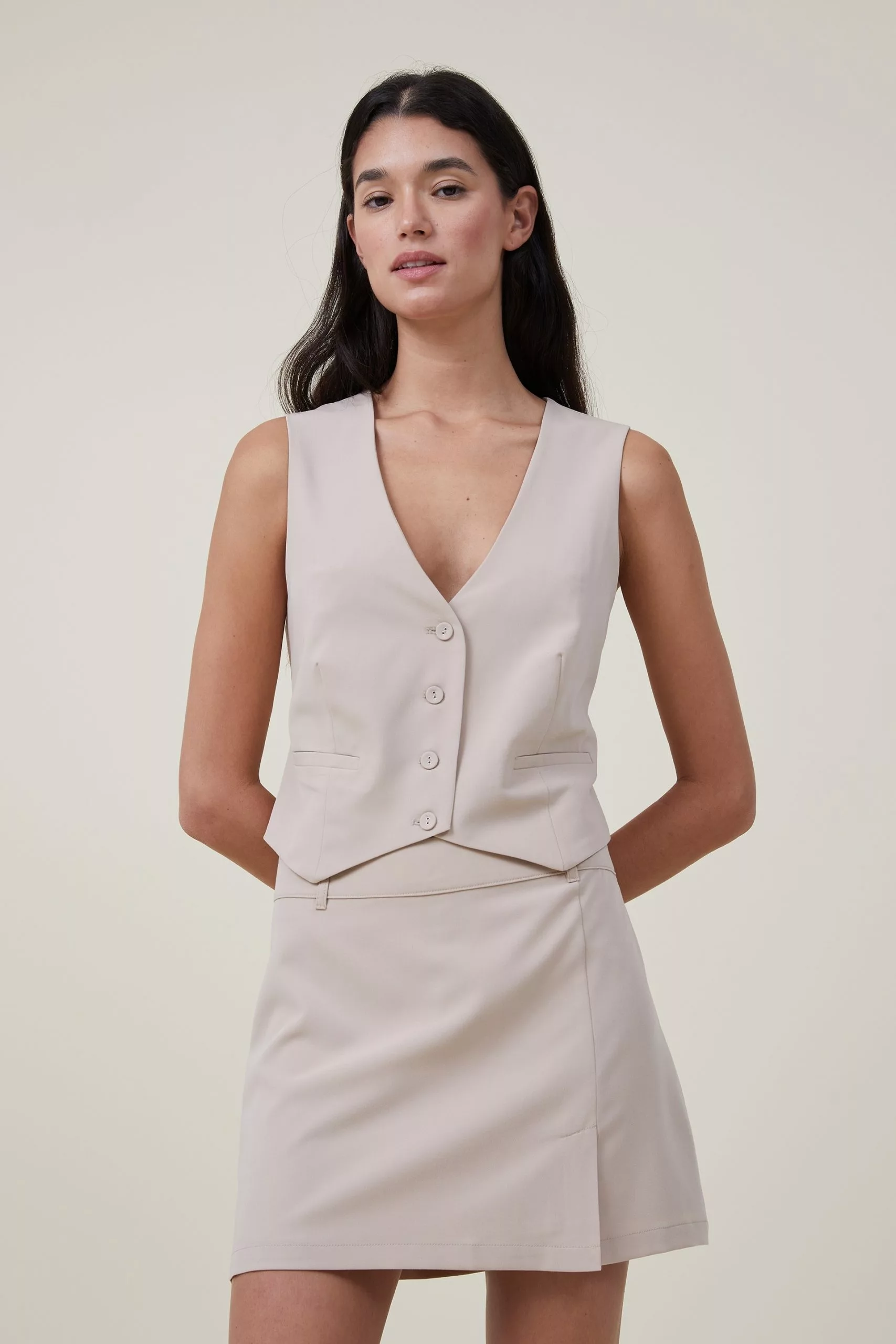 COTTON ON Jamie Suiting Mini Skirt