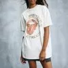 COTTON ON Oversized Rolling Stones Music Tee