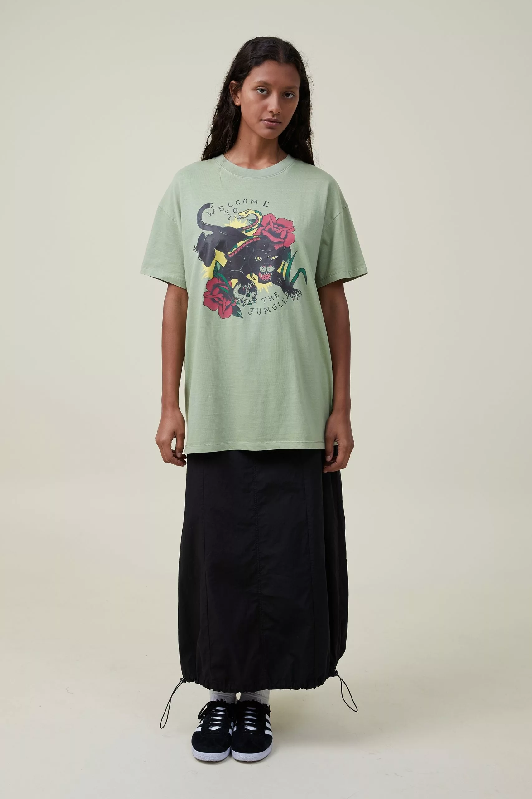 COTTON ON Oversized Fit Guns N Roses Tee - Image 2