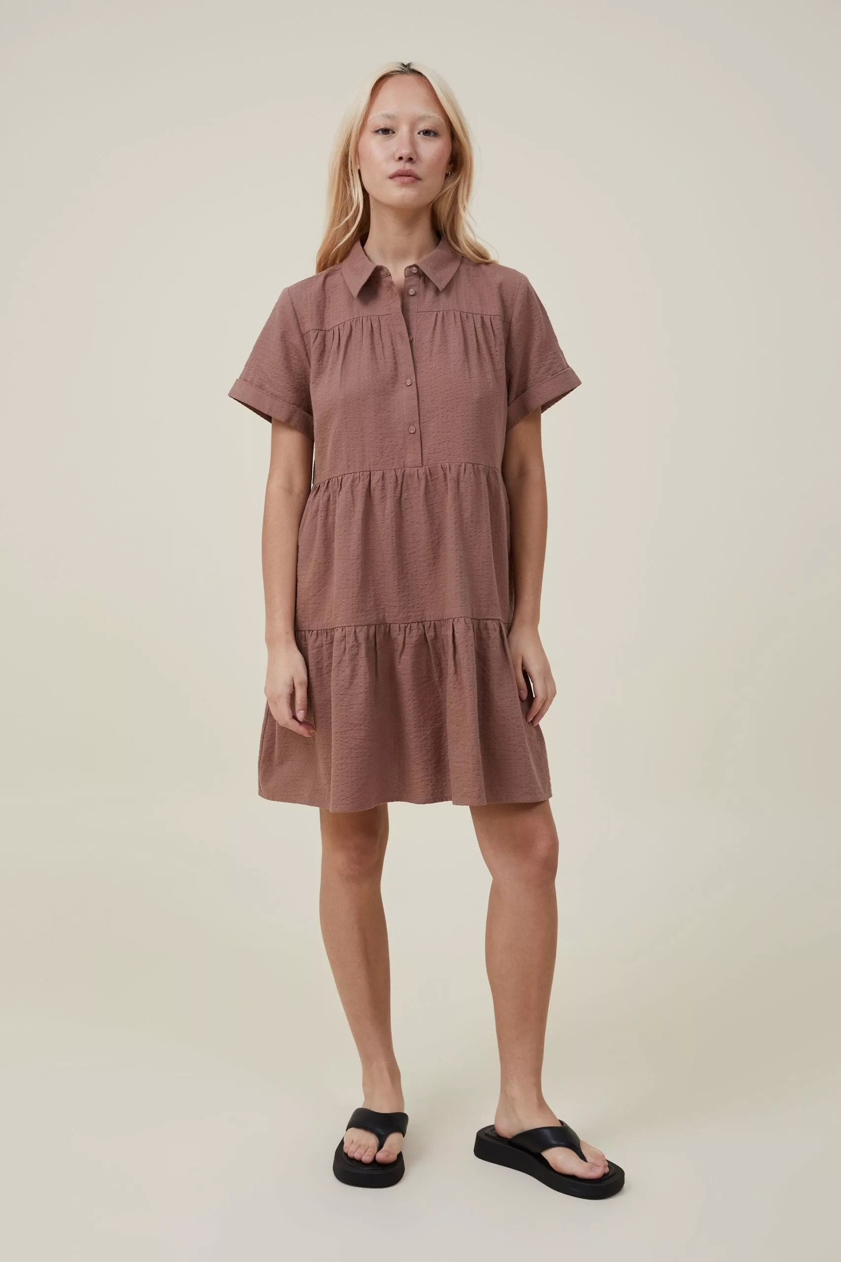 COTTON ON Noah Mini Shirt Dress - Image 2