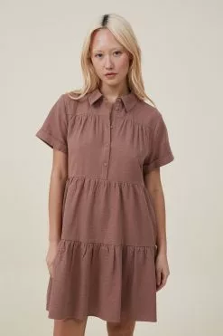 COTTON ON Noah Mini Shirt Dress