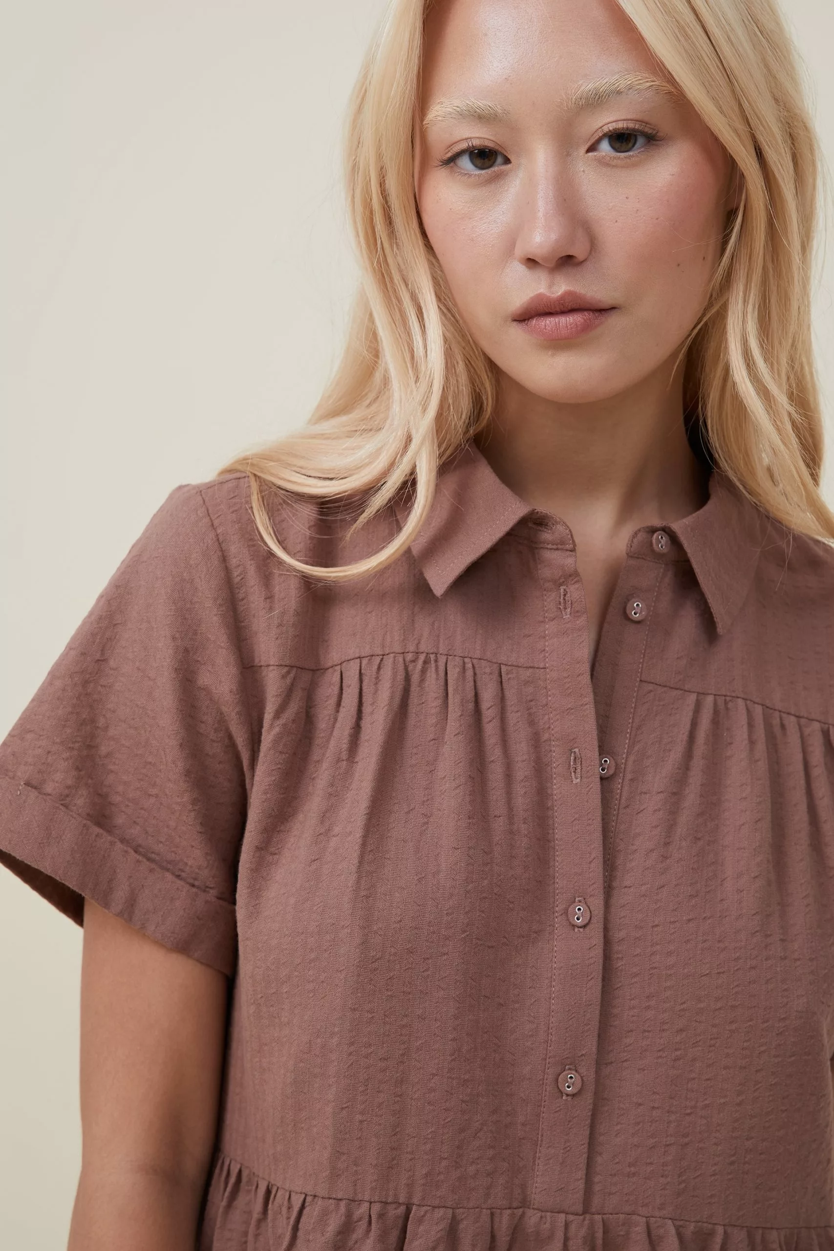 COTTON ON Noah Mini Shirt Dress - Image 4