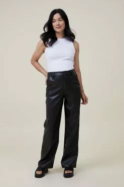 COTTON ON Maternity Faux Leather Pant