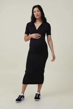 COTTON ON Maternity Friendly Polo/Collar Dress