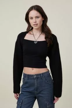 COTTON ON Loose Fit Rib Shrug