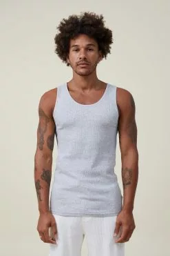 COTTON ON 2X2 Rib Tank