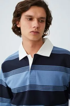 COTTON ON Rugby Long Sleeve Polo