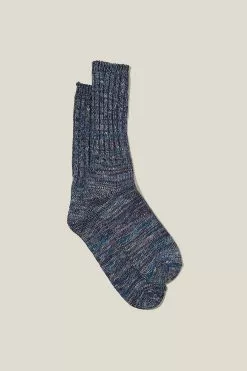 COTTON ON Chunky Knit Sock