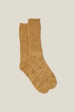COTTON ON Chunky Knit Sock