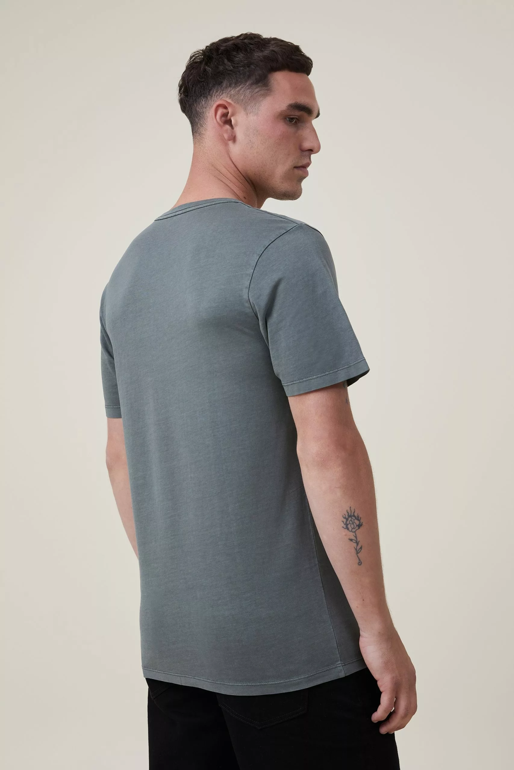 COTTON ON Organic Regular Fit Crew T-Shirt - Image 3