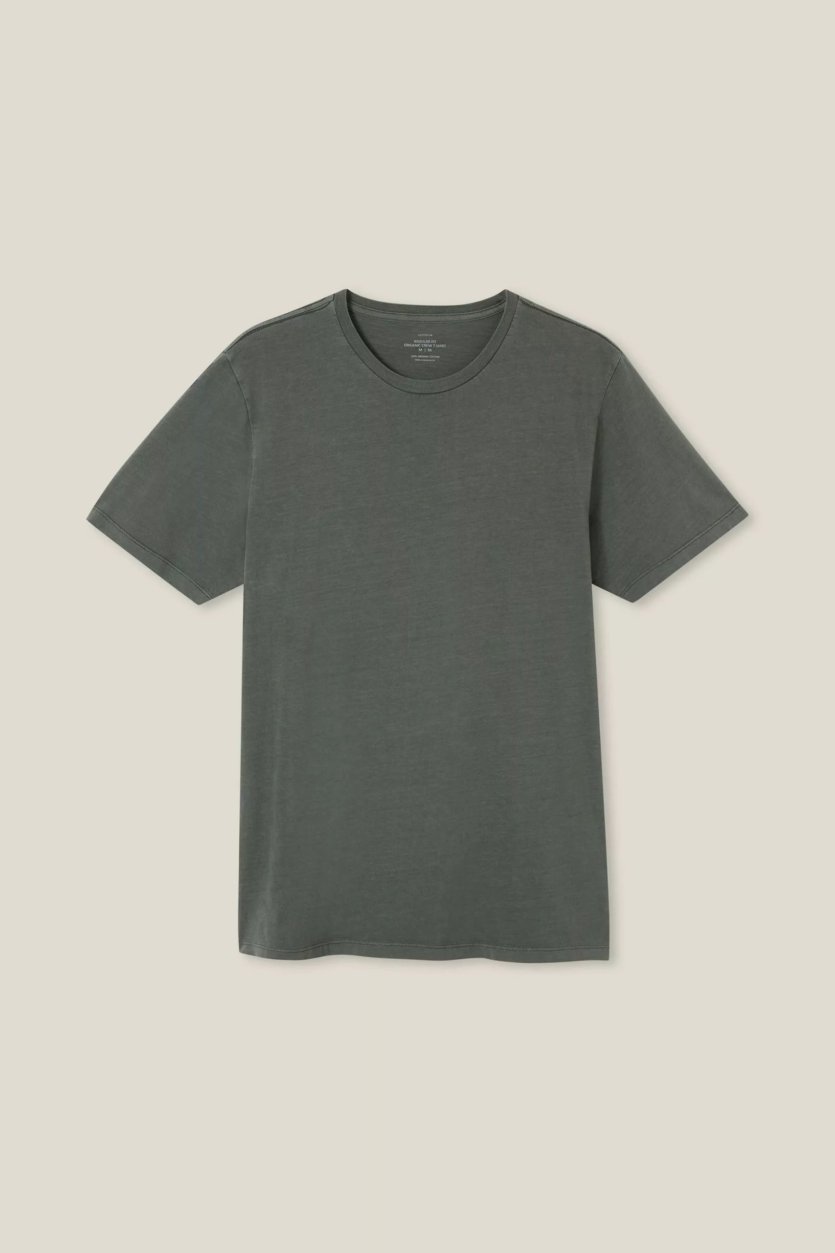 COTTON ON Organic Regular Fit Crew T-Shirt - Image 4