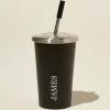 COTTON ON Metal Smoothie Cup Personalised