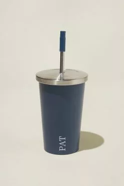 COTTON ON Metal Smoothie Cup Personalised