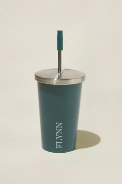 COTTON ON Metal Smoothie Cup Personalised