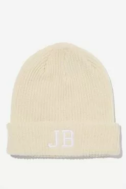 COTTON ON Ribbed Beanie Personalised