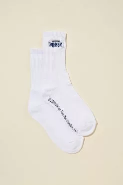 COTTON ON Justin Bieber Active Sock
