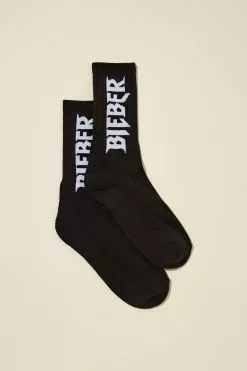 COTTON ON Justin Bieber Active Sock