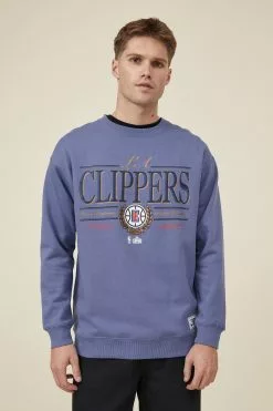 COTTON ON Active Nba Oversized Crew Fleece
