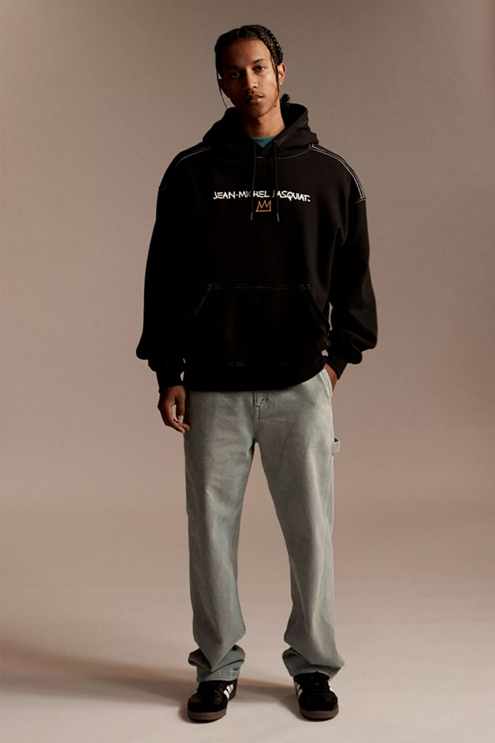 COTTON ON Basquiat Oversized Hoodie